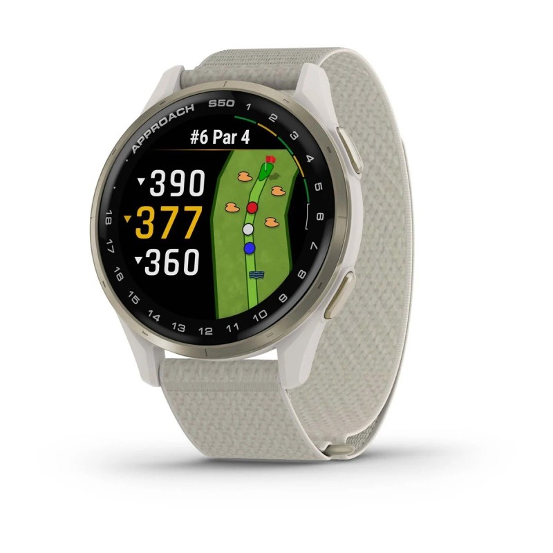 Vente montre GARMIN golf GPS connectée Approach S50 grise Vente montre GARMIN golf GPS connectée Approach S50 grise