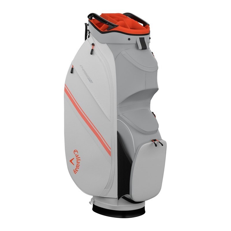 Sac chariot de golf CALLAWAY modèle Chase 14 White/Silver/Orange Sac chariot de golf CALLAWAY modèle Chase 14 White/Silver/Orange