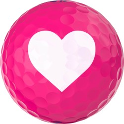 Balles de golf pour femme SRIXON Soft Feel lady rose Saint-Valentin