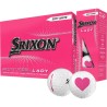 Balles de golf pour femme SRIXON Soft Feel lady Blanche Saint-Valentin