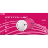 Balles de golf pour femme SRIXON Soft Feel lady Blanche Saint-Valentin