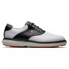 Chaussures de golf Footjoy Traditions SL White/Black grey Wide