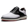 Chaussures de golf Footjoy Traditions SL White/Black grey Wide