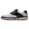 Chaussures de golf Footjoy Traditions SL White/Black grey Wide