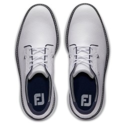 Chaussures de golf Footjoy Traditions SL White/Navy homme Wide