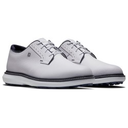 Chaussures de golf Footjoy Traditions SL White/Navy homme Wide