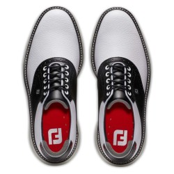 Chaussures de golf Footjoy Traditions SL White/Black grey Medium homme