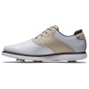 Chaussures de golf Footjoy Traditions White/Tan/Black Femme M