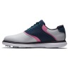 FOOTJOY - Vente chaussures de gof homme Traditions White/Navy/Pink