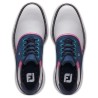FOOTJOY - Vente chaussures de gof homme Traditions White/Navy/Pink