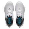 Vente chaussures de golf FOOTJOY junior modèle Fuel White/Black/Blue