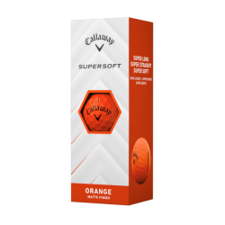 CALLAWAY - Vente balles de golf SUPERSOFT Orange