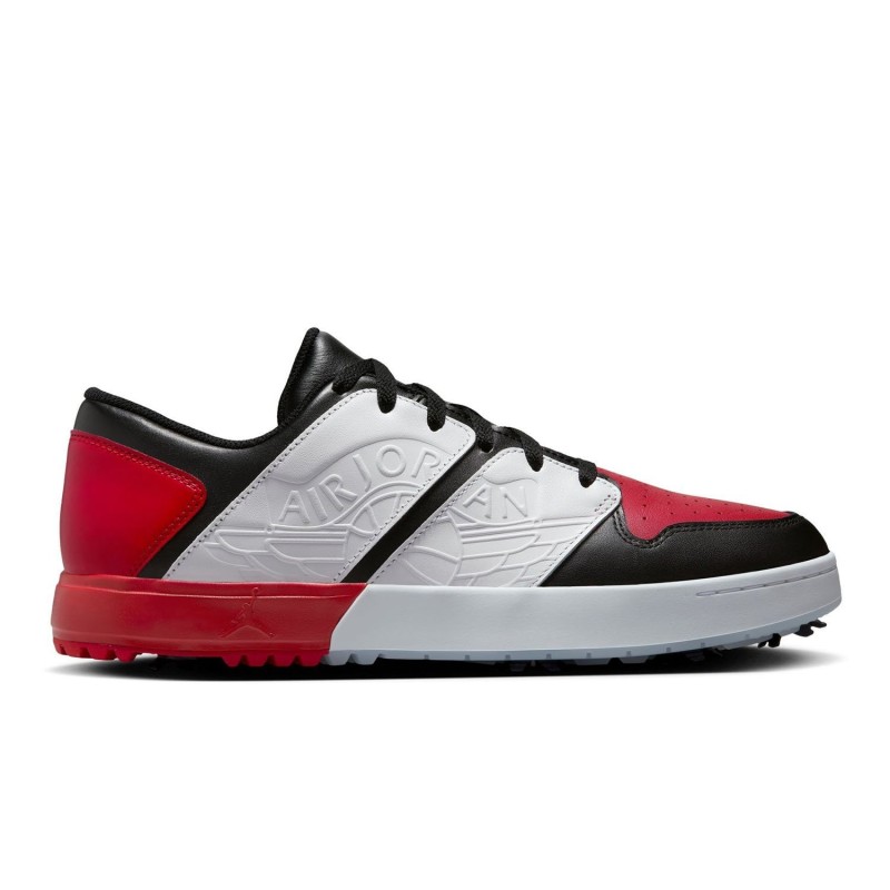Chaussures de golf NIKE modèle Jordan Nu Retro 1 G Black/Univ/Red Chaussures de golf NIKE modèle Jordan Nu Retro 1 G Black/Univ/Red