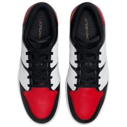 Chaussures de golf NIKE modèle Jordan Nu Retro 1 G Black/Univ/Red
