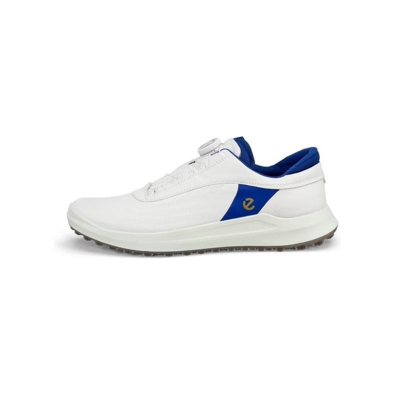 Vente chaussures de golf ECCO homme modèle M Golf Core white/blue BOA Vente chaussures de golf ECCO homme modèle M Golf Core white/blue BOA