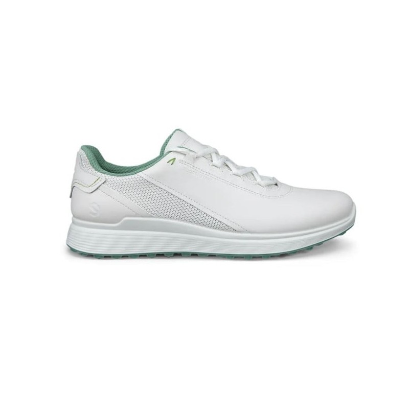 Ecco - Vente chaussures de golf homme modèle S Three Casual White