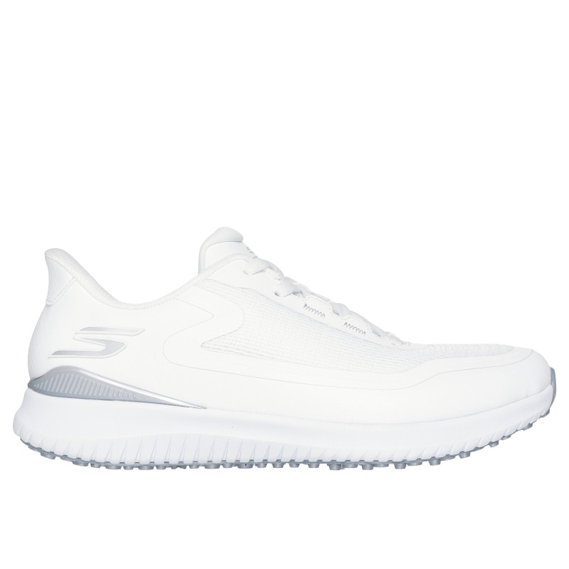 Chaussures de golf femme SKECHERS Go Golf Flight White/Silver Femme Chaussures de golf femme SKECHERS Go Golf Flight White/Silver Femme