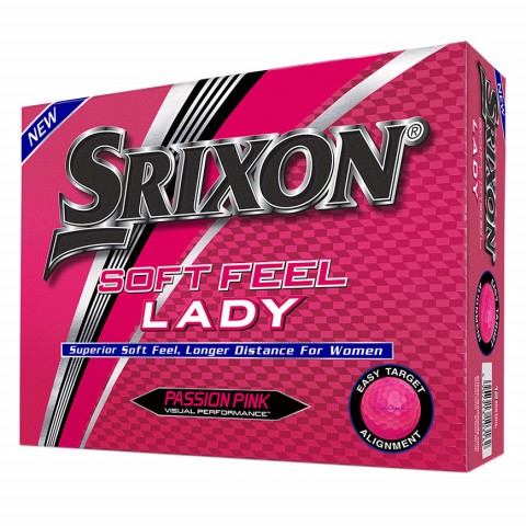 Srixon balles Soft Feel lady rose