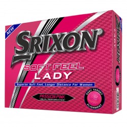 Srixon balles Soft Feel lady rose