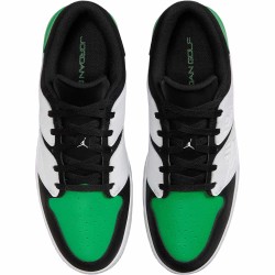 Chaussures de golf NIKE Golf modèle Jordan Nu Retro 1 G Black/Lucky