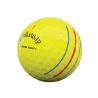 CALLAWAY - Vente balles de golf Chrome soft triple track jaunes 2020