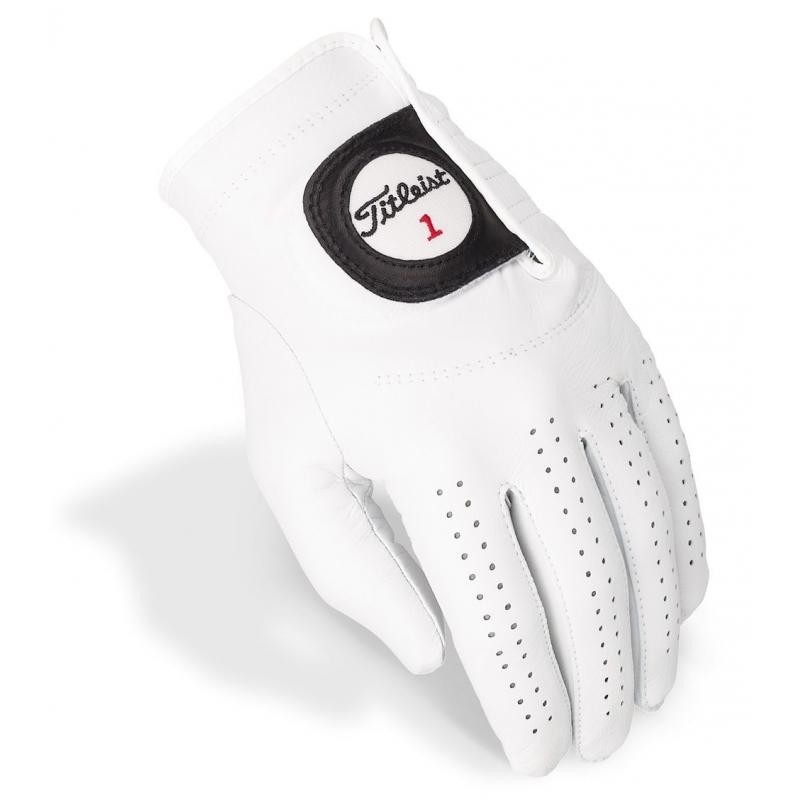 TITLEIST - Vente GANT de golf pour homme en cuir blanc modèle Players