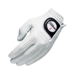TITLEIST - Vente GANT de golf pour homme en cuir blanc modèle Players