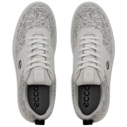 Ecco - Vente chaussures de golf homme modèle Street 720 Hybride White