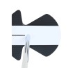 ODYSSEY - Vente putter golf modèle Ai-One Square 2 Square MAX Stripe