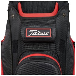 TITLEIST - Vente sac chariot de golf modèle STADRY noir/rouge