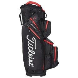 TITLEIST - Vente sac chariot de golf modèle STADRY noir/rouge