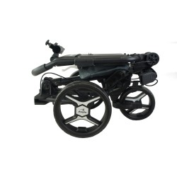 AXGLO - Vente chariot manuel 3 roues de golf V1 Noir/Gris