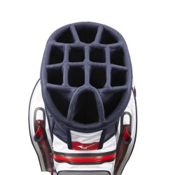 Mizuno - Vente sac chariot de golf modèle BR-DRI WP Navy/White