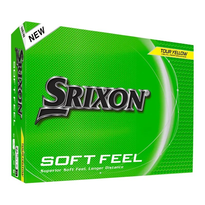 Achat/vente balles de golf SRIXON modèle Soft Feel jaune Achat/vente balles de golf SRIXON modèle Soft Feel jaune