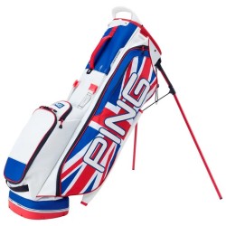 Sac portable de golf PING modèle Hoofer Lite 231 Union Jack