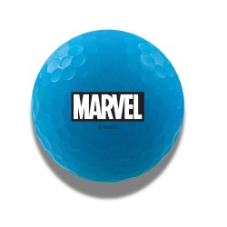 VOLVIK - Vente coffret 4 balles Vivid Soft Marvel Captain America