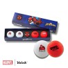 VOLVIK - Vente coffret 4 balles Vivid Soft Marvel SpiderMan