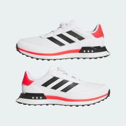 Adidas - chaussures de golf S2G Sl Boa 2024 White/Black/Lucid Red