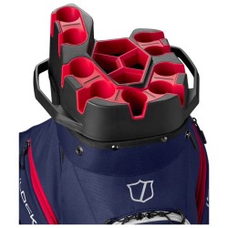 Vente sac chariot de golf WILSON I-Lock Navy Red