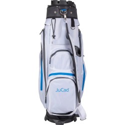 Jucad - Vente sac chariot de golf AQUATA blanc/gris/bleu