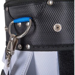Jucad - Vente sac chariot de golf AQUATA blanc/gris/bleu