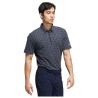 Adidas | Polo Ultimate365 Micro Argyle Collegiate navy | Vincent-golf