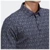Adidas | Polo Ultimate365 Micro Argyle Collegiate navy | Vincent-golf