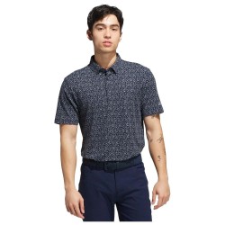 Adidas | Polo Ultimate365 Micro Argyle Collegiate navy | Vincent-golf