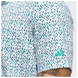 Adidas | Polo Ultimate365 Micro Argyle Collegiate White| Vincent-golf