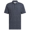 Adidas | Polo Ultimate365 Micro Argyle Collegiate navy | Vincent-golf
