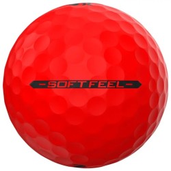 Srixon | vente pack balles de golf SoftFeel Rouge | Vincent Golf