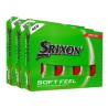 Srixon | vente pack balles de golf SoftFeel Rouge | Vincent Golf