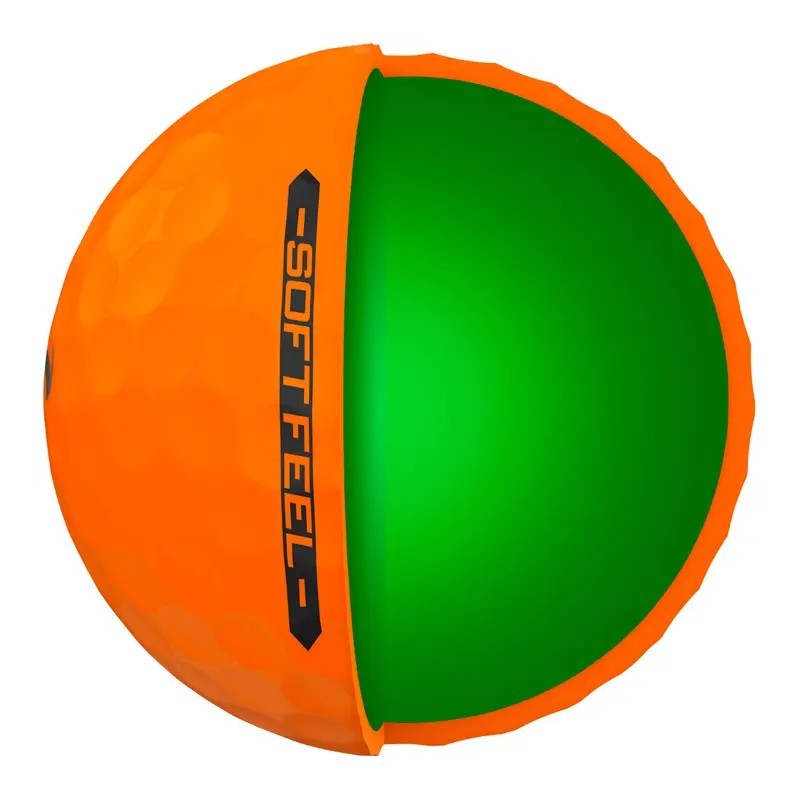 Srixon | vente pack balles de golf SoftFeel Orange | Vincent Golf