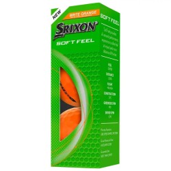Srixon | vente pack balles de golf SoftFeel Orange | Vincent Golf